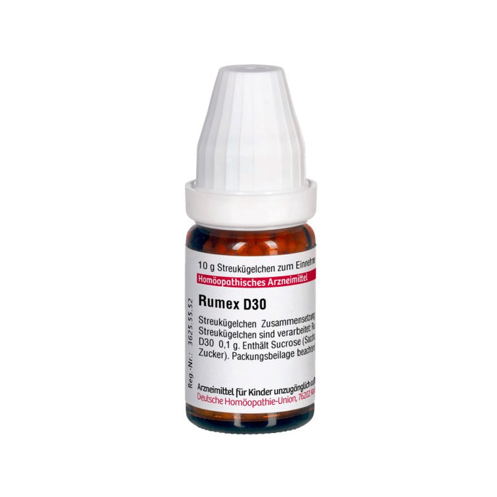 DHU Rumex D30 Streukügelchen, 10 g Globules