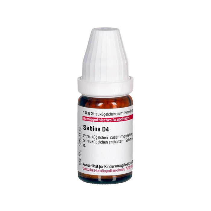 Sabina D4 DHU Globuli, 10 g Globules