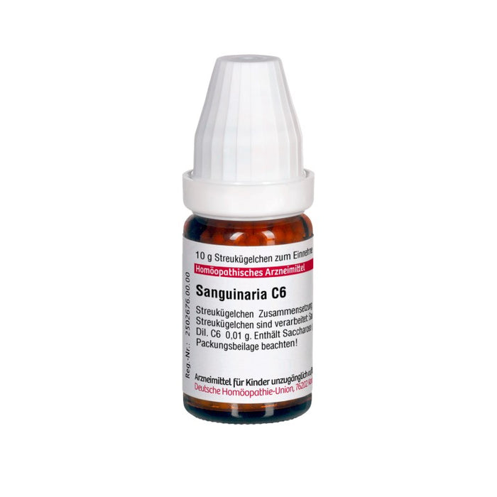 Sanguinaria C6 DHU Globuli, 10 g Globules