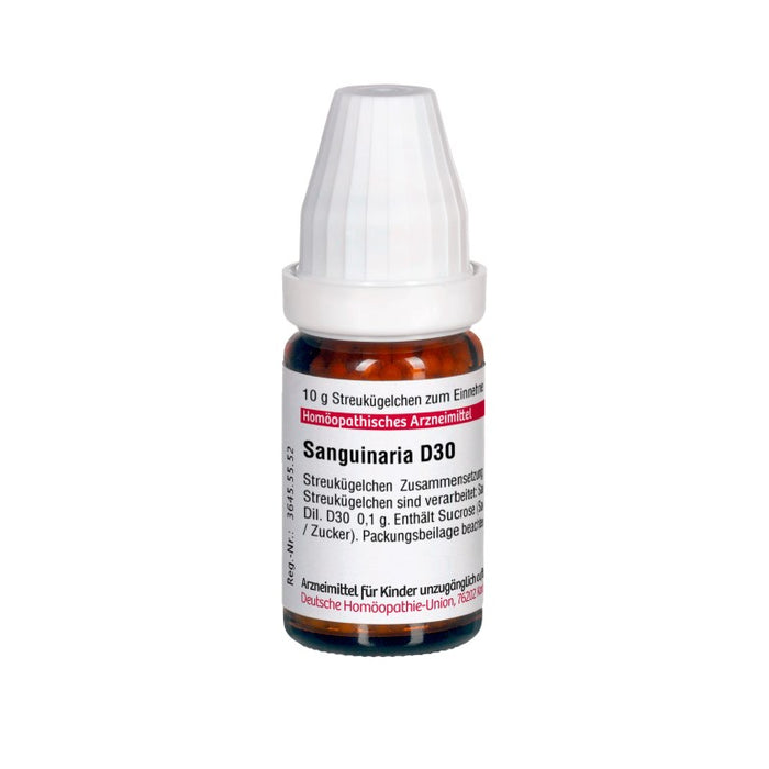 Sanguinaria D30 DHU Globuli, 10 g Globules