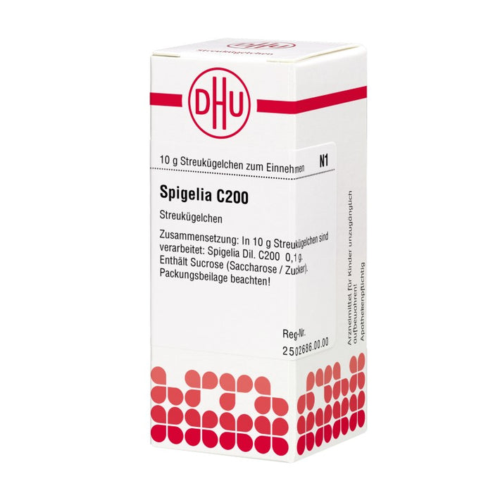 Spigelia C200 DHU Globuli, 10 g Globules