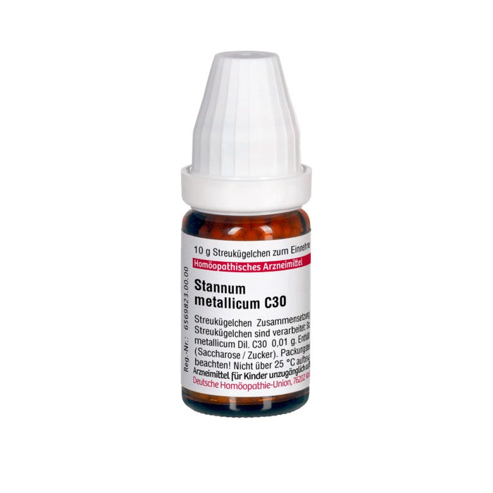 Stannum metallicum C30 DHU Globuli, 10 g Globules