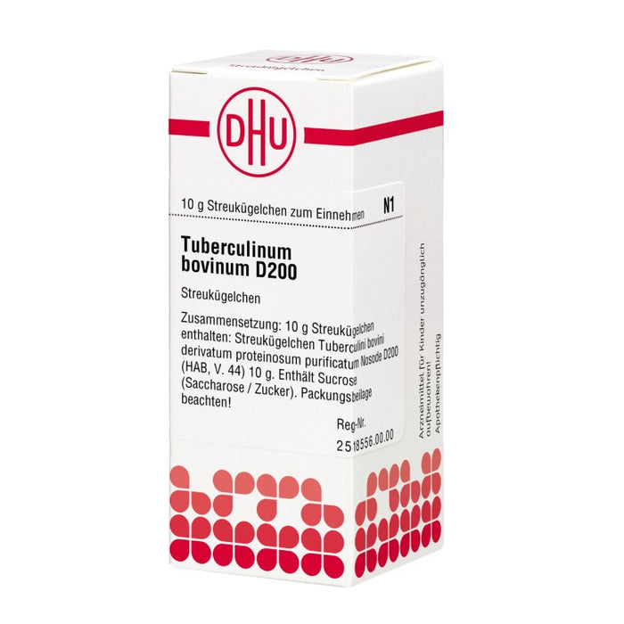 Tuberculinum bovinum D200 DHU Globuli, 10 g Globules