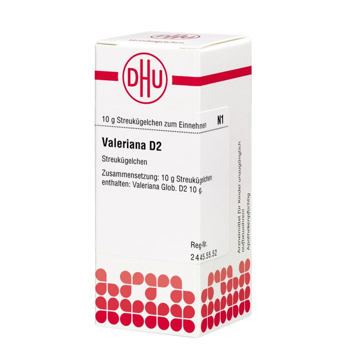Valeriana D2 DHU Globuli, 10 g Globules