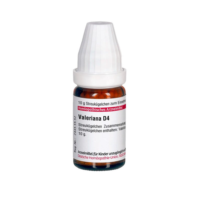 Valeriana D4 DHU Globuli, 10 g Globules
