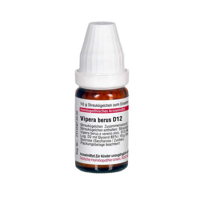 Vipera berus D12 DHU Globuli, 10 g Globules