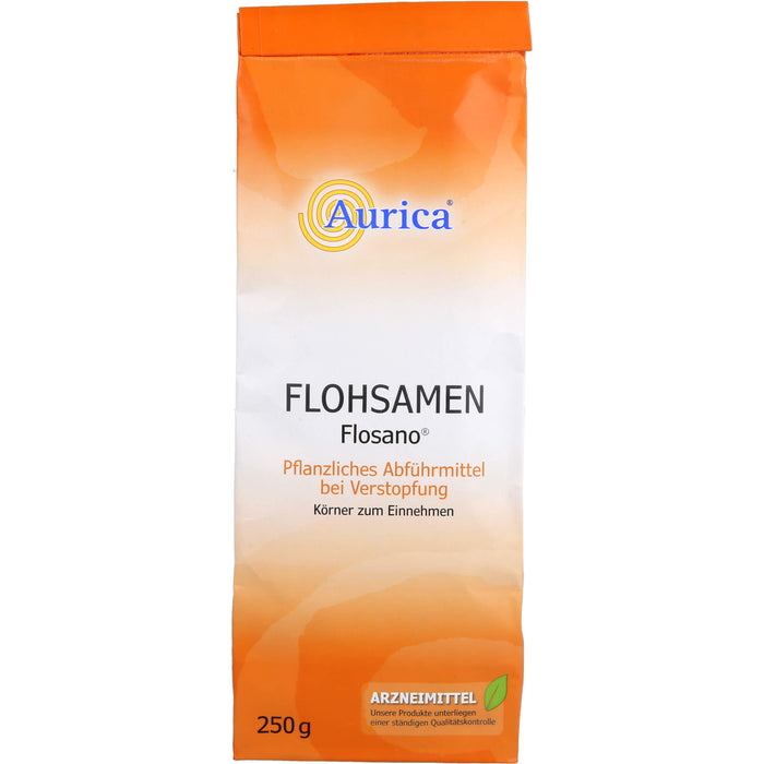 Aurica Flohsamen Flosano bei Verstopfung, 250 g Pulver