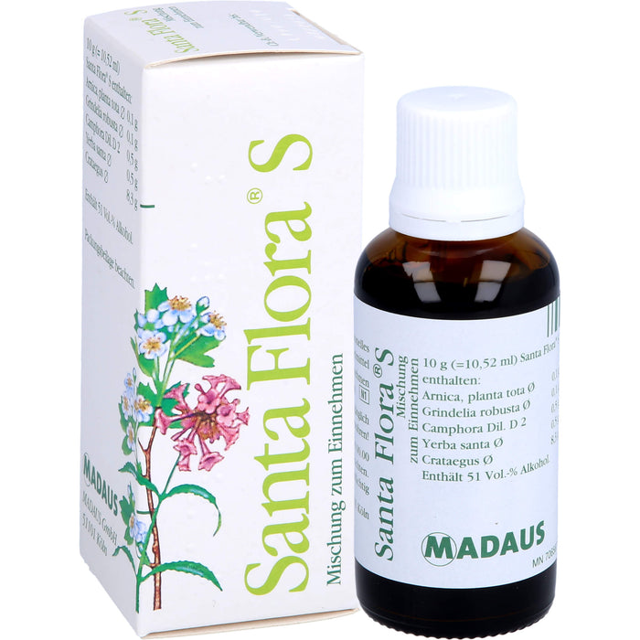 Santa Flora S, Mischung, 50 ml LOE