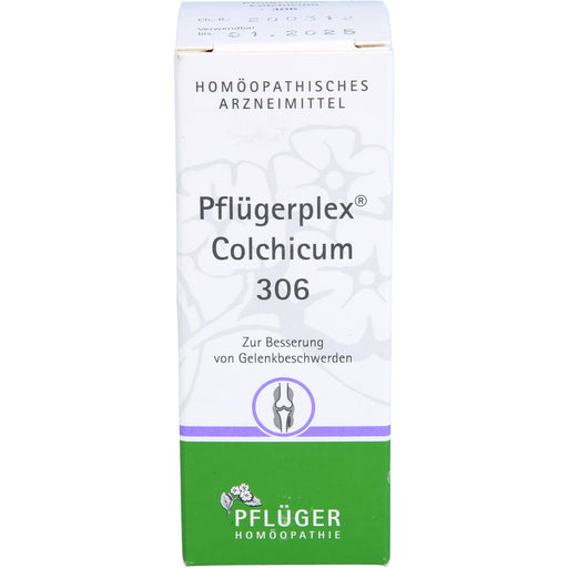 Pflügerplex Colchicum 306 Tabletten zur Besserung von Gelenkbeschwerden, 100 St. Tabletten