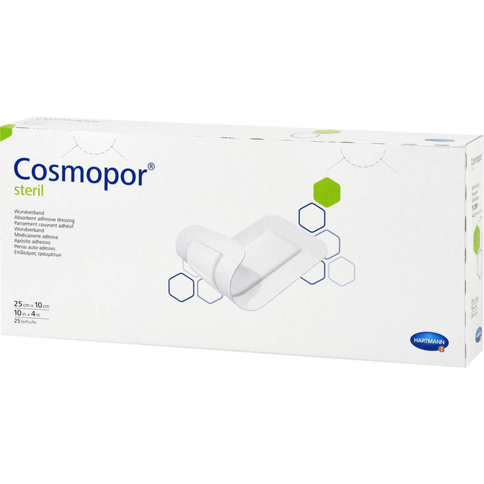 COSMOPOR STERIL 25X10CM, 25 St PFL