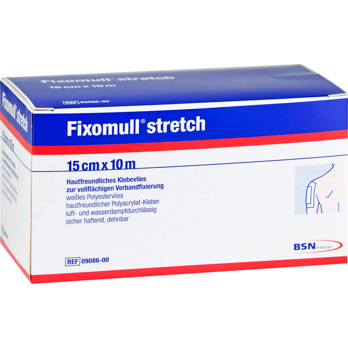 Fixomull stretch 10 m x 15 cm hautfreundliches Klebevlies, 1 pcs. Patch