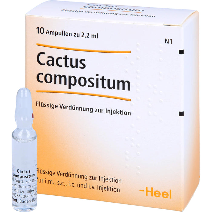 Cactus compositum Amp., 10 pc Ampoules