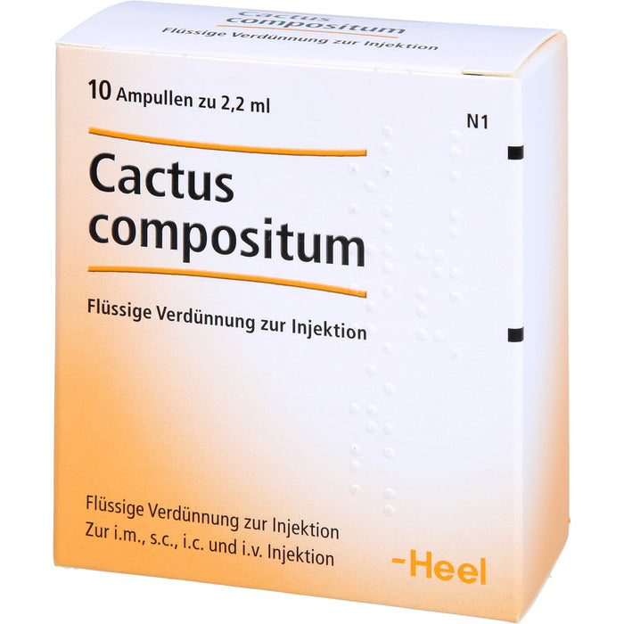 Cactus compositum Amp., 10 pc Ampoules