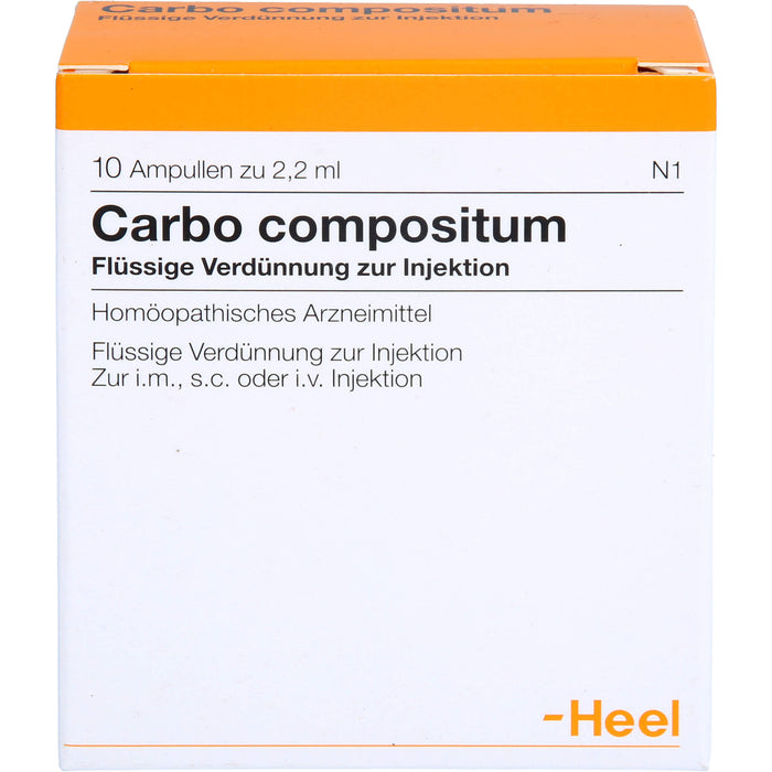 Heel Carbo compositum flüssige Verdünnung, 10 St. Ampullen