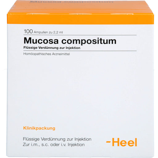 Mucosa compositum Inj.-Lsg., 100 St. Ampullen