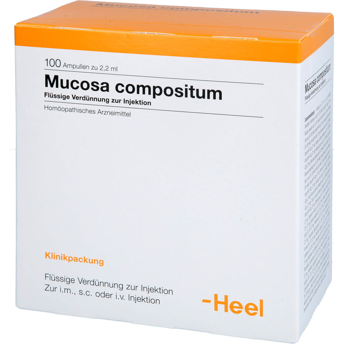 Heel Mucosa compositum flüssige Verdünnung, 100 pcs. Ampoules