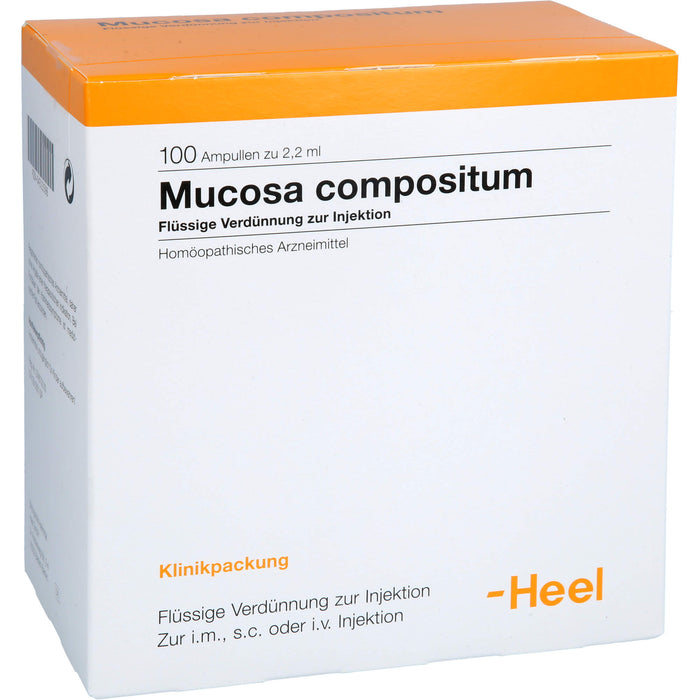 Heel Mucosa compositum flüssige Verdünnung, 100 pcs. Ampoules