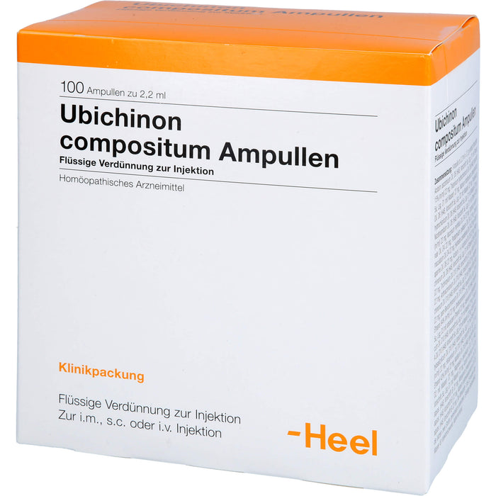 Ubichinon compositum Ampullen, 100 pc Ampoules