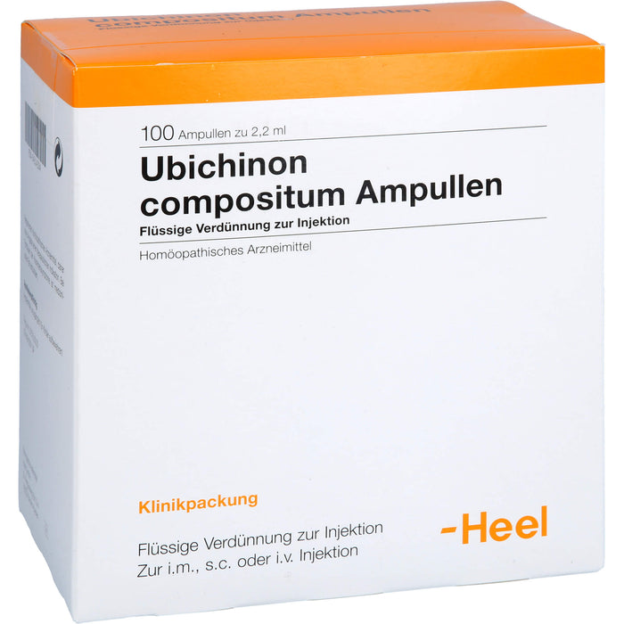 Ubichinon compositum Ampullen, 100 pc Ampoules