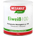 MEGAMAX Nutrition Eiweiß 100 Pulver Cappuccino-Geschmack, 750 g Pulver