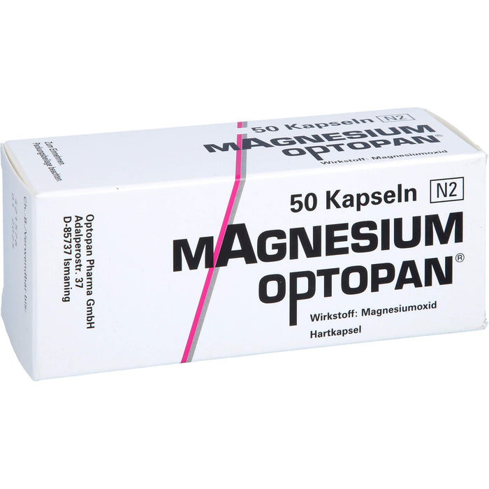 Magnesium-Optopan, Hartkaps., 50 St KAP