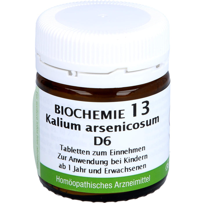 Biochemie 13 Kalium arsenicosum Bombastus D6 Tbl., 80 St TAB