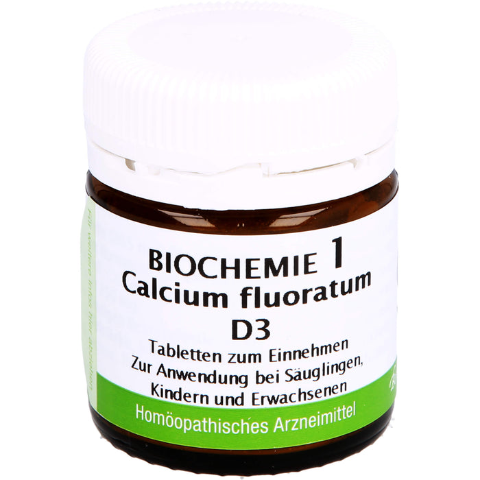 Bombastus Biochemie 1 Calcium fluoratum D3 Tabletten, 80 St. Tabletten