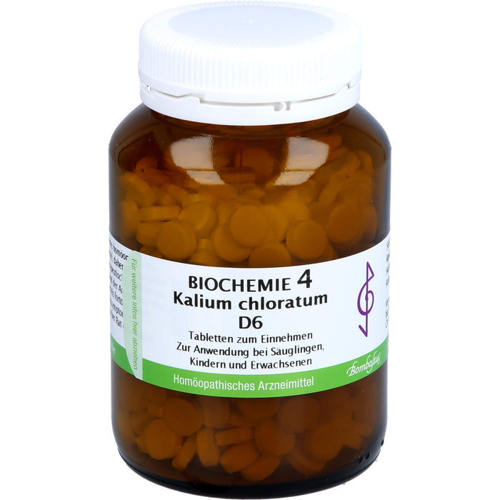 Bombastus Biochemie 4 Kalium chloratum D6 Tabletten, 500 pcs. Tablets