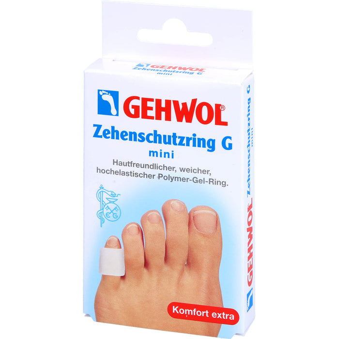 GEHWOL Polymer-Gel Zehenschutzring G mini, 2 pc Pansement