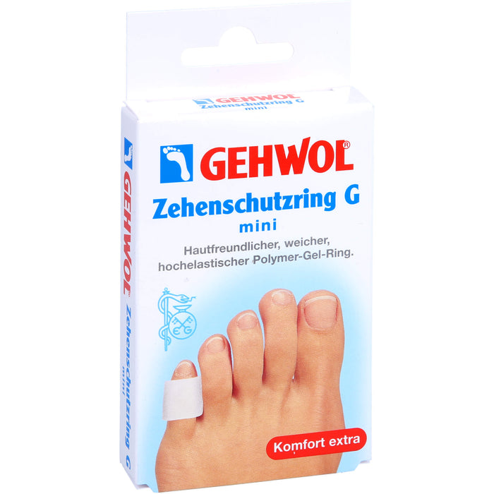 GEHWOL Polymer-Gel Zehenschutzring G mini, 2 pc Pansement