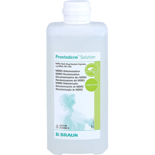 Prontoderm Lösung zur MRE-Dekolonisation von Haut und Schleimhaut, 500 ml Lösung