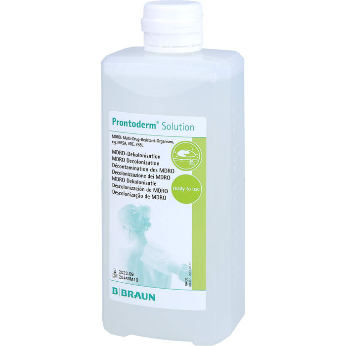 Prontoderm Lösung zur MRE-Dekolonisation von Haut und Schleimhaut, 500 ml Solution
