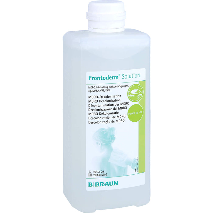 Prontoderm Lösung zur MRE-Dekolonisation von Haut und Schleimhaut, 500 ml Solution