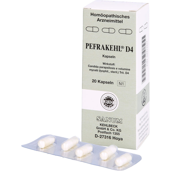 SANUM-KEHLBECK Pefrakehl D4 Kapseln, 20 pc Capsules