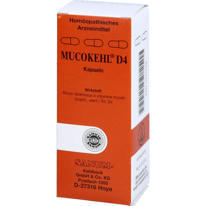 SANUM-KEHLBECK Mucokehl D4 Kapseln, 20 St. Kapseln