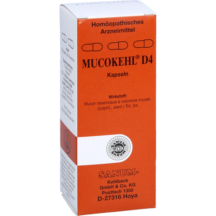 SANUM-KEHLBECK Mucokehl D4 Kapseln, 20 St. Kapseln