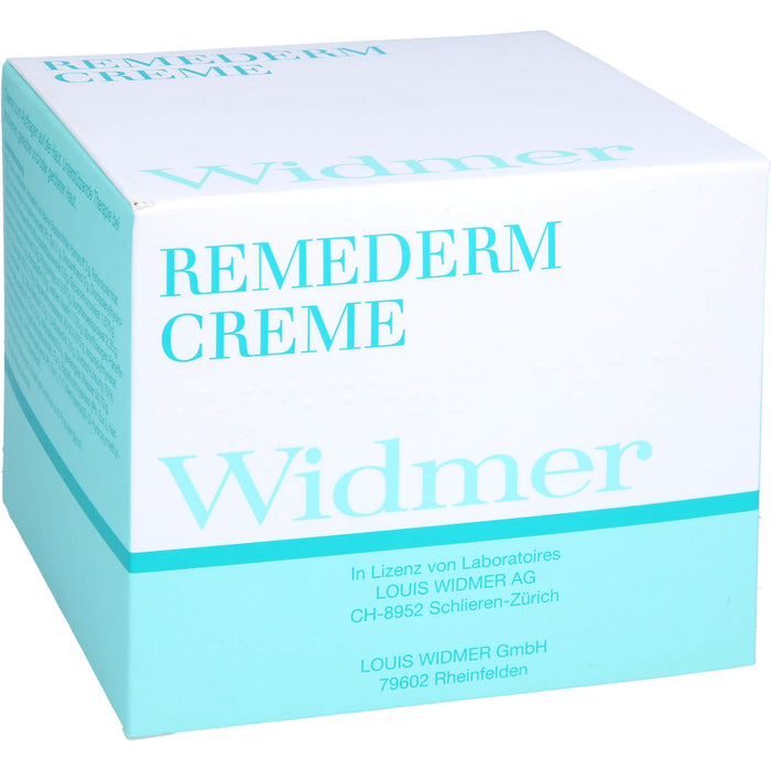 WIDMER Remederm Creme, 250 g Crème