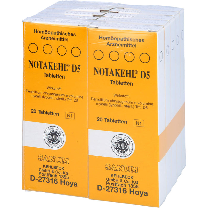 SANUM-KEHLBECK Notakehl D5 Tabletten, 200 pcs. Tablets