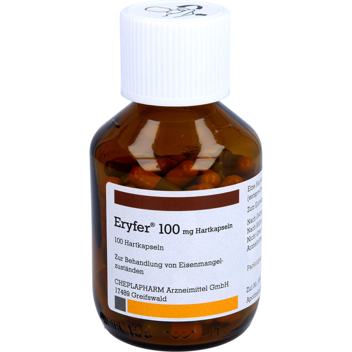Eryfer  100 mg Hartkapseln, 100 pcs. Capsules