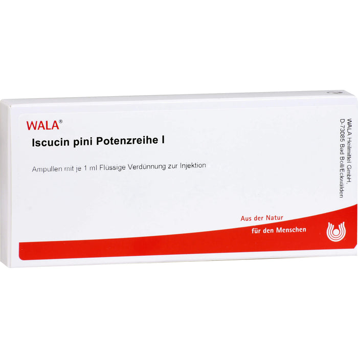 Iscucin  Pini Potenzreihe I, 10 St. Ampullen