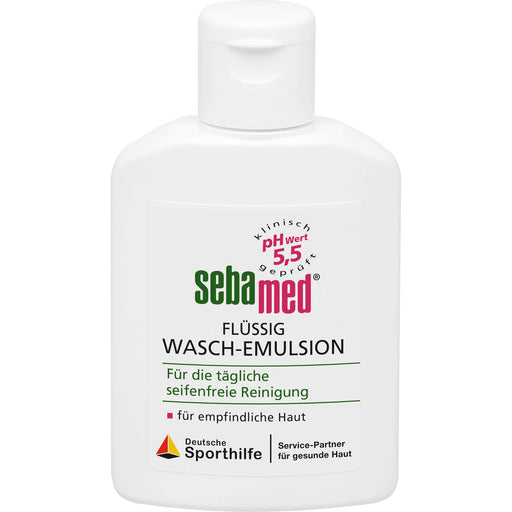 Sebamed flüssige Wasch-Emulsion für die tägliche seifenfreie Reinigung, 50 ml Lösung