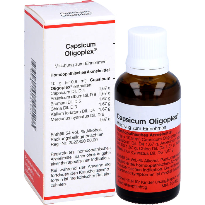 Capsicum Oligoplex, Mischung, 50 ml LIQ