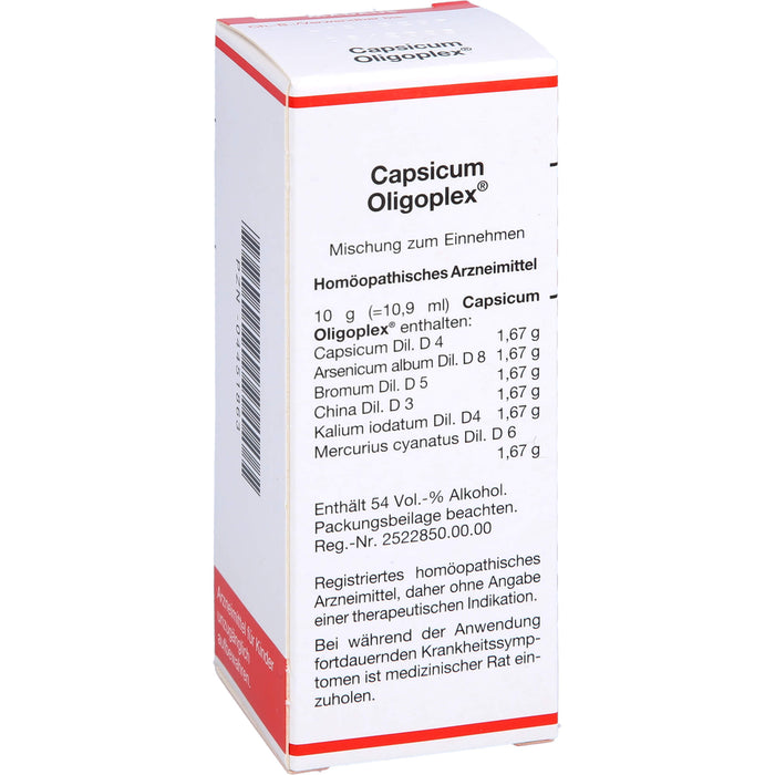 Capsicum Oligoplex®, Mischung, 50 ml LIQ