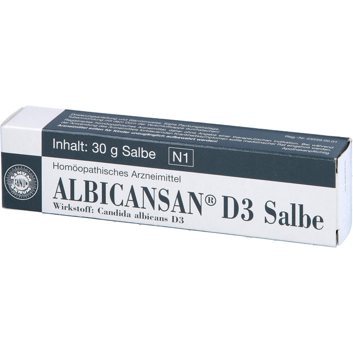 SANUM-KEHLBECK Albicansan D3 Salbe, 30 g Onguent