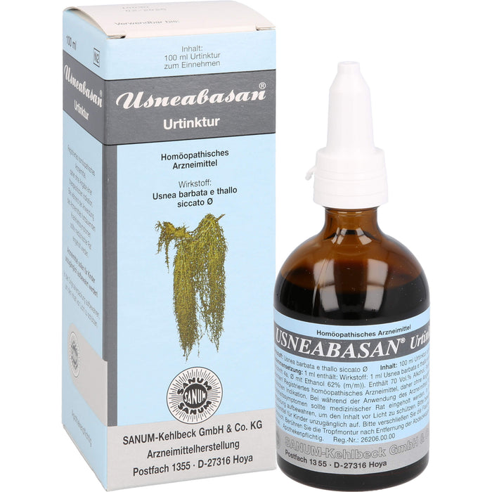 SANUM-KEHLBECK Usneabasan Urtinktur, 100 ml Solution