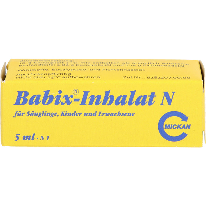 Babix Inhalat N Tropfen, 5 ml Solution