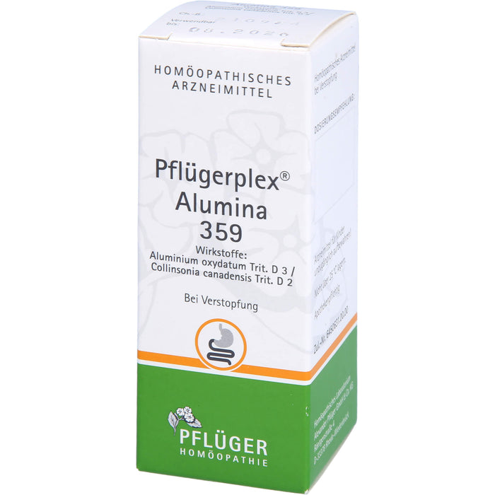 Pflügerplex Alumina 359 Tabletten bei Verstopfung, 100 St. Tabletten