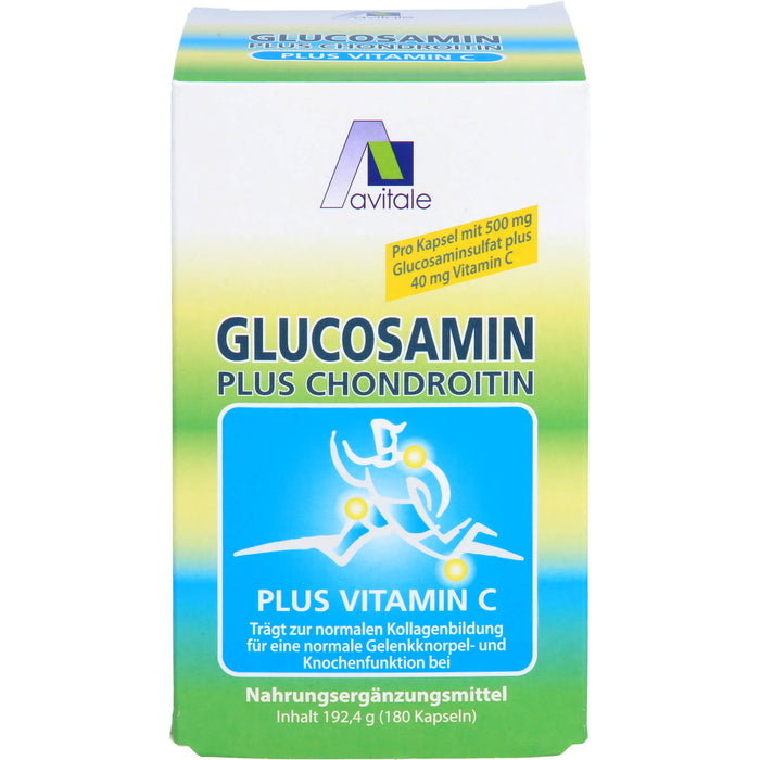 Glucosamin Kaps.500mg+ Chondroitin 400mg, 180 St KAP