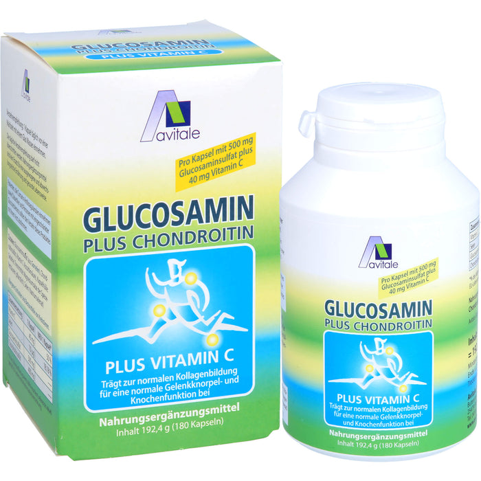 Glucosamin Kaps.500mg+ Chondroitin 400mg, 180 St KAP