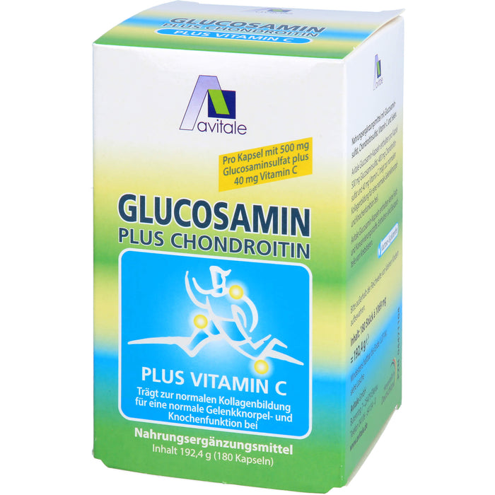 Glucosamin Kaps.500mg+ Chondroitin 400mg, 180 St KAP